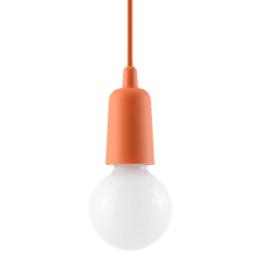 [SL.0584] Lampada a sospensione DIEGO 1 arancione
