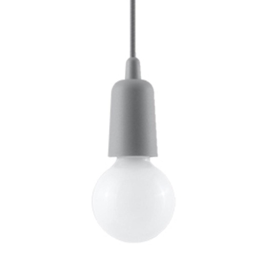 [SL.0575] Lampada a sospensione DIEGO 1 grigio