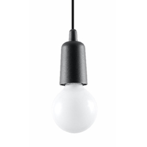 [SL.0572] Lampada a sospensione DIEGO 1 nero