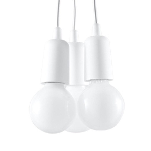 [SL.0570] DIEGO 3 pendant lamp white