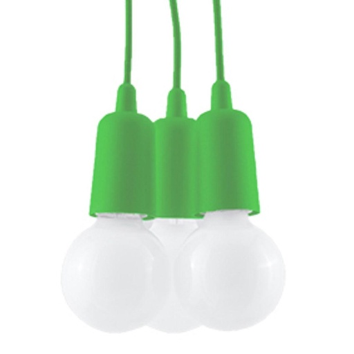 [SL.0582] DIEGO 3 pendant lamp green