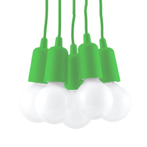 [SL.0583] Lampada a sospensione DIEGO 5 verde