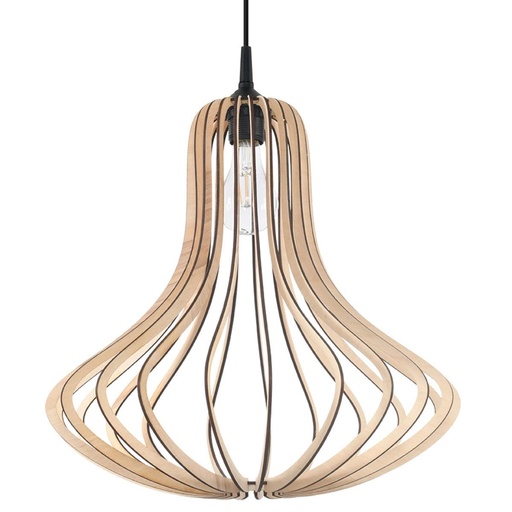 [SL.0641] Lampada a sospensione ELZA in legno