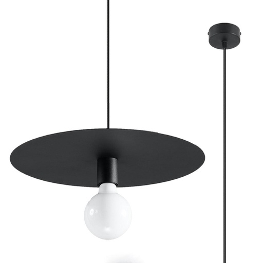 [SL.0853] Lampada a sospensione FLAVIO nero