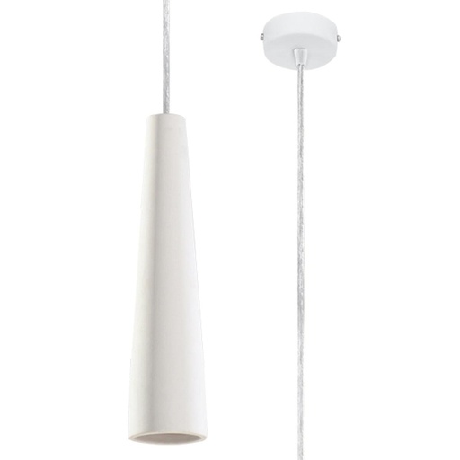 [SL.0845] Lampada a sospensione in ceramica ELECTRA