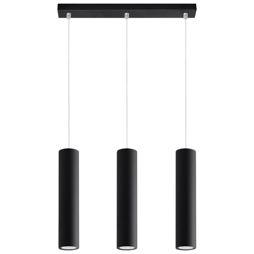 [SL.0329] Lampada a sospensione LAGOS 3L nero