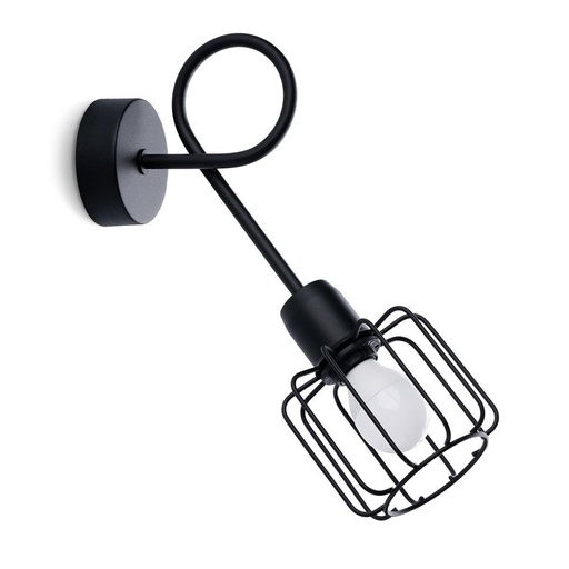 [SL.1117] BELUCI 1S wall lamp black