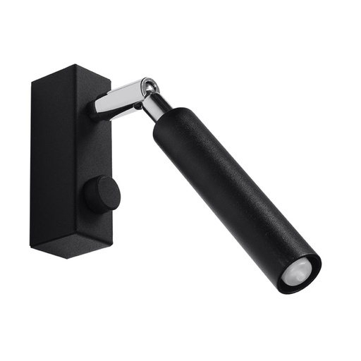 [SL.0897] EYETECH 1 wall lamp black