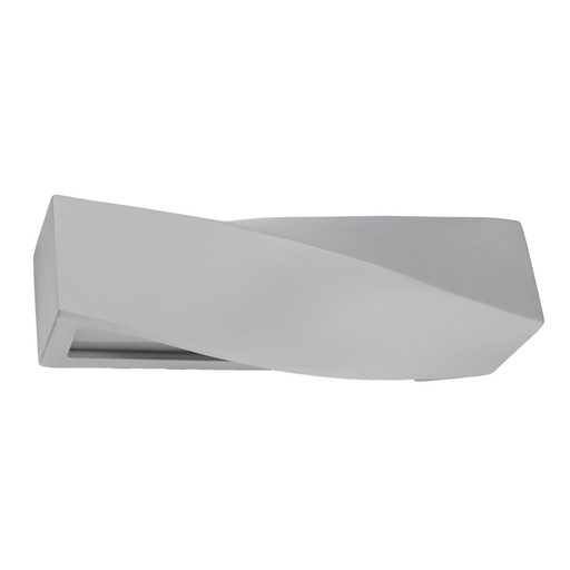 [SL.0869] Ceramic wall lamp SIGMA grey