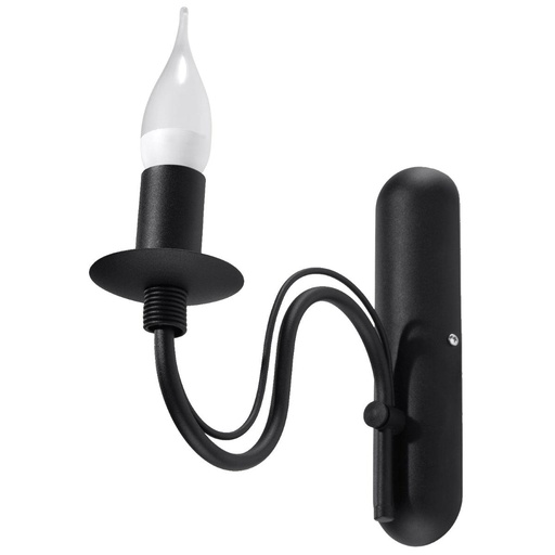 [SL.0220] Lampada da parete MINERWA nero