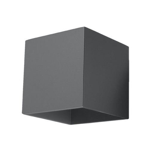 [SL.0565] Lampada da parete QUAD 1 antracite