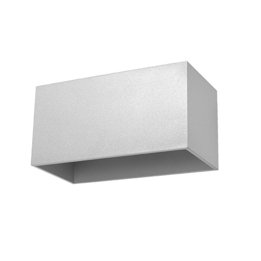 [SL.0526] Lampada da parete QUAD MAXI grigio