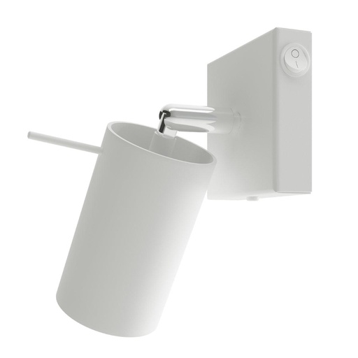 [SL.1024] Lampada da parete RING bianca con interruttore
