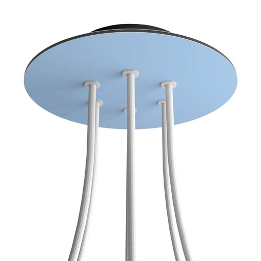 [8050997070571] Rose-One round rosette, diameter 200 mm with 6 holes and 4 side holes