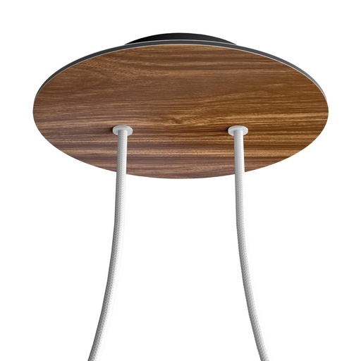 [8050997068684] Rose-One rosette round, diameter 200 mm with 2 holes and 4 side holes