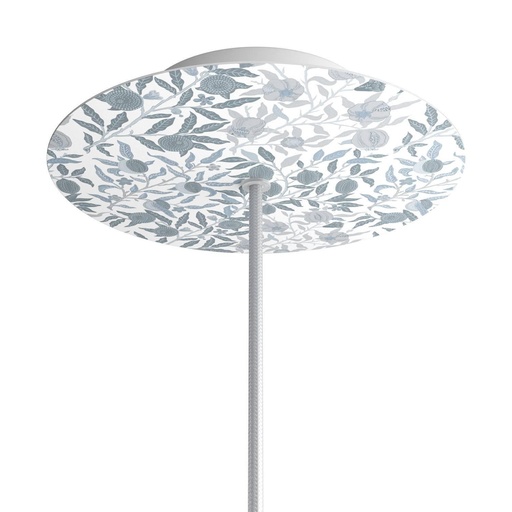 [8057730842365] Rosone Rose-One rotondo, diametro 200 mm con 1 foro e 4 fori