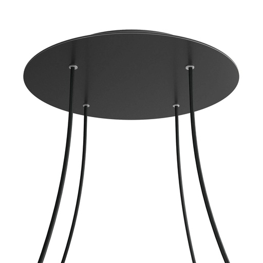 [8050997076061] Rose-One XXL rosette round, 400 mm diameter with 4 holes