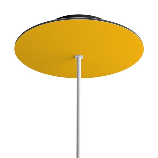 [8050997070052] Rosone Rose-One rotondo, diametro 200 mm con 1 foro e 4 fori laterali