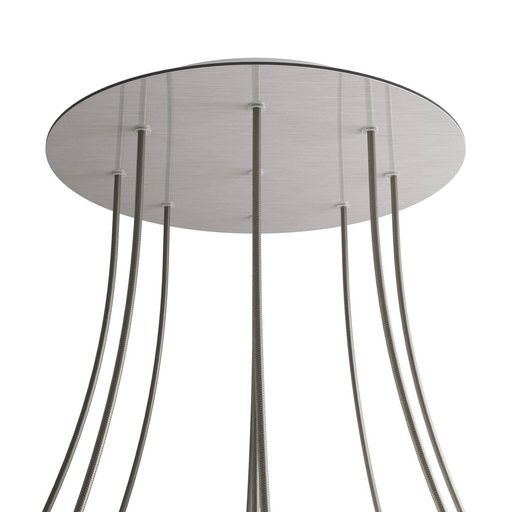 [8057730861779] Rose-One XXL rosette round, 400 mm diameter with 9 holes and 4 holes