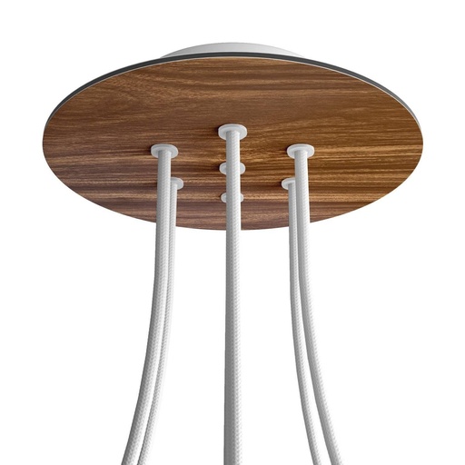 [8050997071967] Rose-One round rosette, diameter 200 mm with 7 holes and 4 side holes