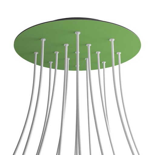 [8050997071776] Rose-One XXL rosette round, 400 mm diameter with 15 holes and 4 holes