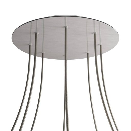 [8057730861748] Rose-One XXL rosette round, diameter 400 mm with 8 holes and 4 holes