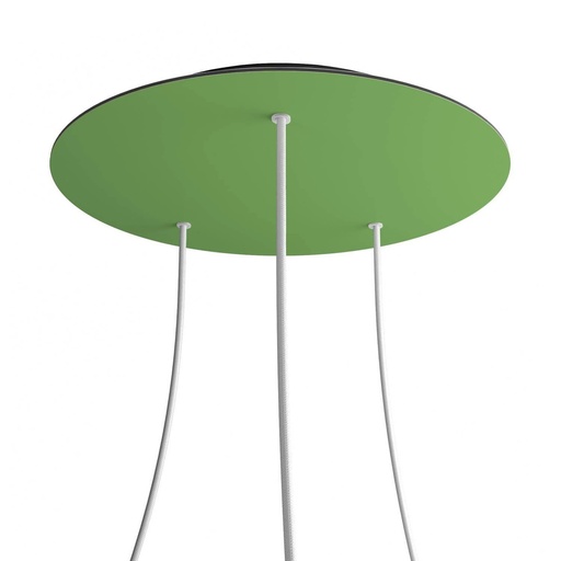 [8050997071813] Rose-One XXL rosette round, 400 mm diameter with 3 holes and 4 holes