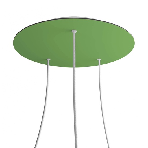 [8050997075033] Rose-One XXL rosette round, 400 mm diameter with 3 holes and 4 holes