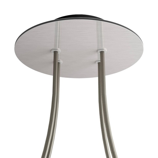 [8050997078669] Rosone Rose-One rotondo, diametro 200 mm con 4 fori e 4 fori laterali