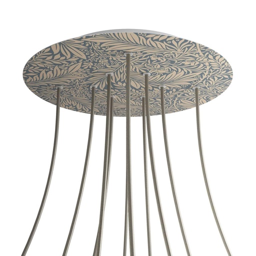 [8057730846745] Rose-One XXL rosette round, 400 mm diameter with 10 holes and 4 holes