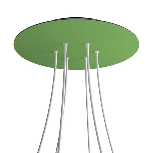 [8050997071851] Rose-One XXL rosette round, 400 mm diameter with 6 holes and 4 holes