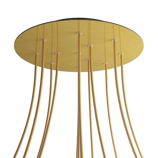 [8050997077983] Rose-One XXL rosette round, diameter 400 mm with 12 holes and 4 holes