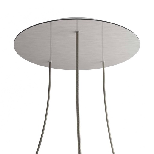 [8057730861595] Rose-One XXL rosette round, 400 mm diameter with 3 holes and 4 holes