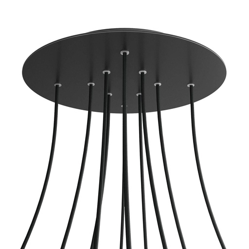 [8050997076139] Rose-One XXL rosette round, 400 mm diameter with 10 holes and 4 holes