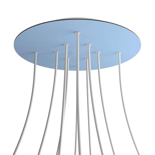 [8050997074043] Rose-One XXL rosette round, 400 mm diameter with 10 holes and 4 holes
