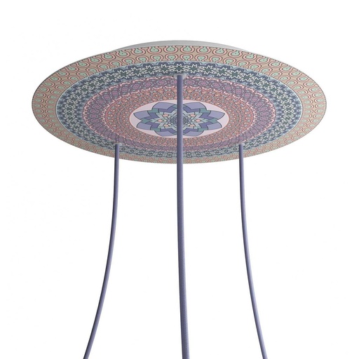 [8057730844918] Rose-One XXL rosette round, 400 mm diameter with 3 holes and 4 holes