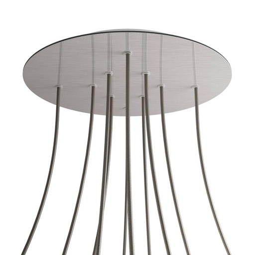 [8057730861830] Rose-One XXL rosette round, 400 mm diameter with 10 holes and 4 holes
