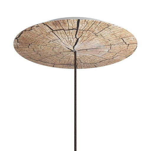 [8057730844239] Rose-One XXL rosette round, 400 mm diameter with 1 hole and 4 holes