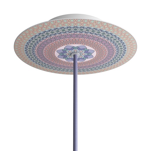 [8057730842389] Rosone Rose-One rotondo, diametro 200 mm con 1 foro e 4 fori
