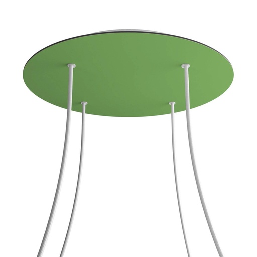 [8050997075040] Rose-One XXL rosette round, 400 mm diameter with 4 holes