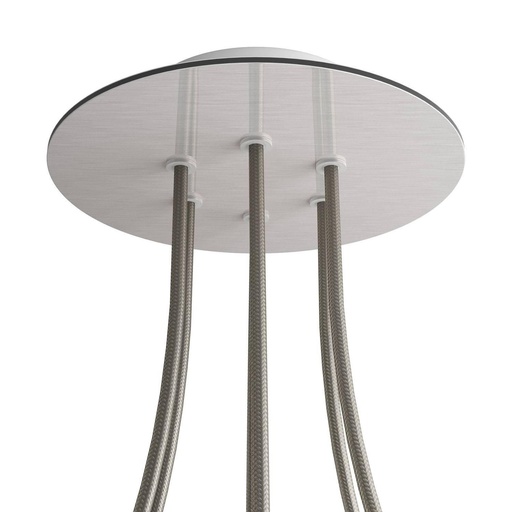 [8057730862585] Rose-One round rosette, diameter 200 mm with 6 holes and 4 side holes