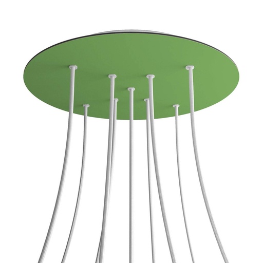 [8050997075101] Rose-One XXL rosette round, diameter 400 mm with 9 X and 4 holes