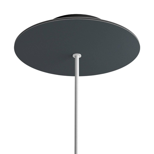 [8050997069131] Rosone Rose-One rotondo, diametro 200 mm con 1 foro e 4 fori laterali