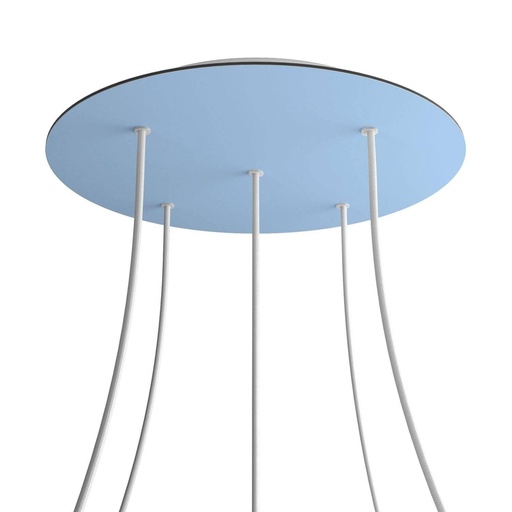 [8050997074142] Rose-One XXL rosette round, diameter 400 mm with 5 holes and 4 holes
