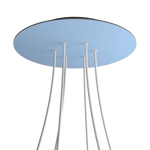 [8050997070939] Rose-One XXL rosette round, 400 mm diameter with 6 holes and 4 holes