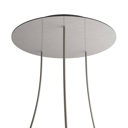 [8050997078805] Rose-One XXL rosette round, 400 mm diameter with 3 holes and 4 holes