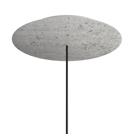 [8057730844154] Rose-One XXL rosette round, 400 mm diameter with 1 hole and 4 holes
