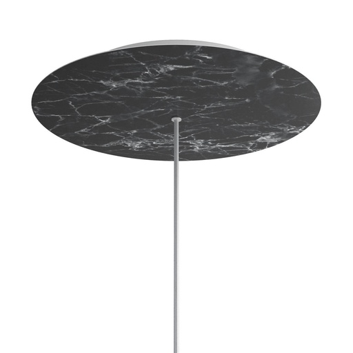 [8057730844130] Rose-One XXL rosette round, 400 mm diameter with 1 hole and 4 holes