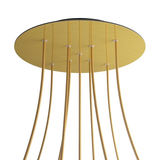 [8050997077969] Rose-One XXL rosette round, diameter 400 mm with 9 X and 4 holes