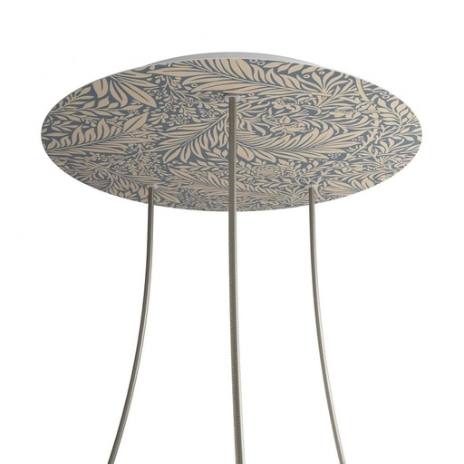 [8057730844901] Rose-One XXL rosette round, 400 mm diameter with 3 holes and 4 holes
